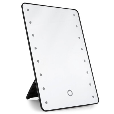 

Fashion 16 LEDs Portable Folding Toilet Lighted Makeup Mirror