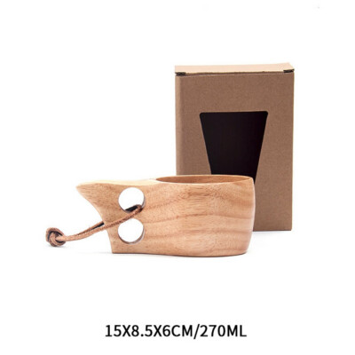 

High Quality wood Scandinavia Wooden Cup Curly Outdoor Wood Wine Cups Elephant Coffee Tea Cups Pro