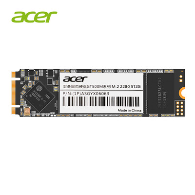 

Acer GT500M series M2 interface SATA protocol 512G SSD solid state drive