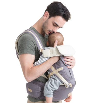 

Baby Carrier With Hip Seat 12 Position Ergonomic Newborn Kids Carriers Back Front Kangaroo Sling Carrying Infant Toddler Lightweig