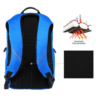 

Outdoor Charging Backpack with USB Port Waterproof Breathable Travel Bag Wear-resisting Anti-theft Backpack