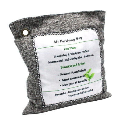 

Air Purifying Bag Charcoal Bag Odor Eliminator Fragrance Free Odor Absorber Captures&Eliminates Odors 500g