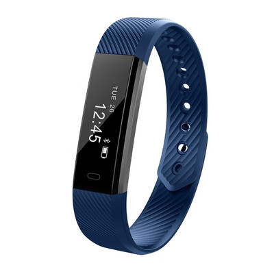 

Smartch ID115 Smart Band Bluetooth Bracelet Pedometer Fitness Tracker Watch Remote Camera Wristband For Android iOS