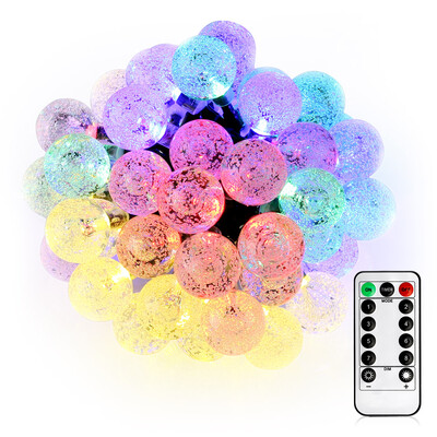 

VCT - SLC - 031 50 LEDs String Light with Crystal Bubble Ball for Festival Decoration
