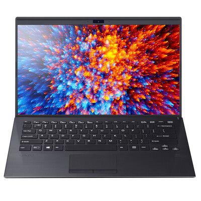 

VAIO SX14 14 inch 1Kg narrow frame thin&light notebook i7-8565U 16G 1TB PCI-e SSD 4K screen full interface water blocking mute keyboard respect black