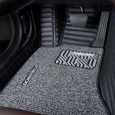 

Che Liyou is surrounded by silk double-layer car mats for 2014-2019 Skoda Mingrui interior decoration decorative mats