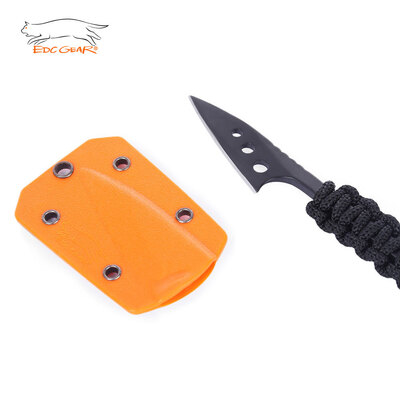 

EDCGEAR Outdoor Stainless Steel Fishing Scale Flake Blade Knife Harpoon with Sheath