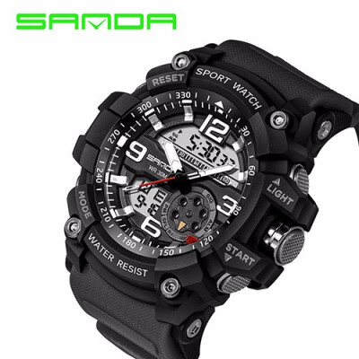 

SANDA Luxury Brand Men Women Sports Watches Digital LED Military Watch Waterproof Outdoor Casual Wristwatches Relogio Masculino