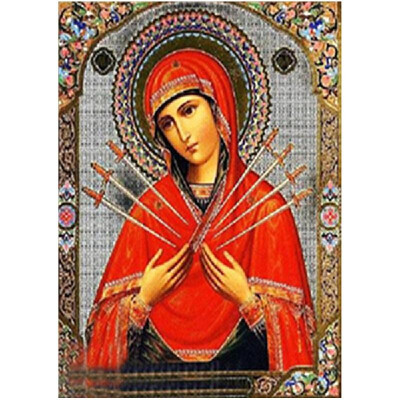 

DIY Diamond Painting Cross Stitch Religion Icon of Leader Embroidery Religious Home Decor Rhinestone mosaic needlework Canvas size