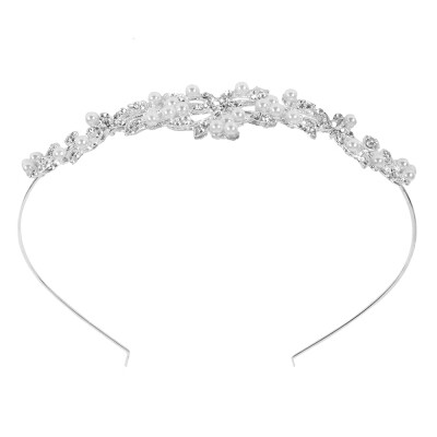 

Rhinestone Wedding Headband Hair Vine Headpieces Silver Birdal Tiara Hair Headdress