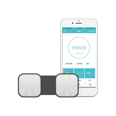 

SnapECG wearable medical ECG recorder USB charging home ECG heart rate monitor