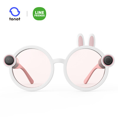 

Tonot LINE FRIENDS smart glasses camera multi-function video camera photo HD outdoor wireless Bluetooth WiFi