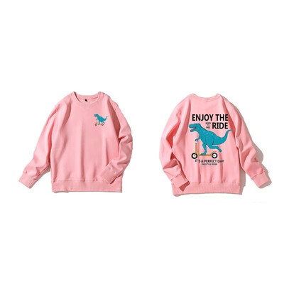 

Winter 5 Color Round Neck Long Sleeve Velvet Warm Sweatshirts Women Korean style Loose Hoodies Female Casual Coat