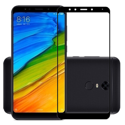 

2 Pcs-9H Premium Tempered Glass for Xiaomi Redmi 5 Plus Full Coverage Screen Protector Protective Film for Redmi 5 Plus