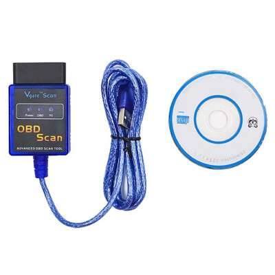 

2016 Vgate Scan USB ELM327 OBD2 OBD 2 OBD Scan USB Interface Cable Car ECU Diagnostic Tool Scanner Car Code Readers & Scan Tools