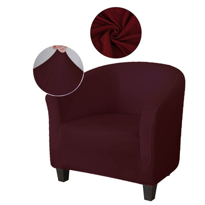 

Willstar 1PC Tub Chair Cover Armchair Protector Washable Furniture Slipcover Elastic Sofa Armchair Seat Cover