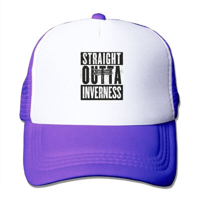 

Straight Outta Inverness Summer Sun Protection Mesh Cap Baseball Hat Cap Adjustable