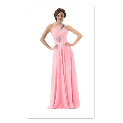 

New evening dress Europe&the United States long paragraph shoulder bride toast clothing annual meeting dinner reception ceremony hosted costumes