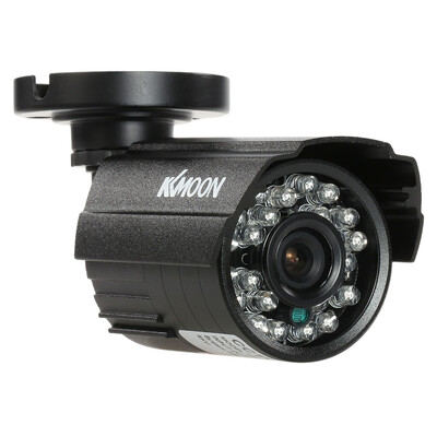 

KKmoon 1200TVL CCTV Bullet Camera 24 IR Lamps Night Vision 13 CMOS IR-CUT Waterproof For Home Security PAL System