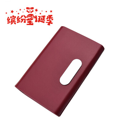 

Good things come to the leather card case fashion card holder business gift male&female universal send leading customer CDC02GD gold