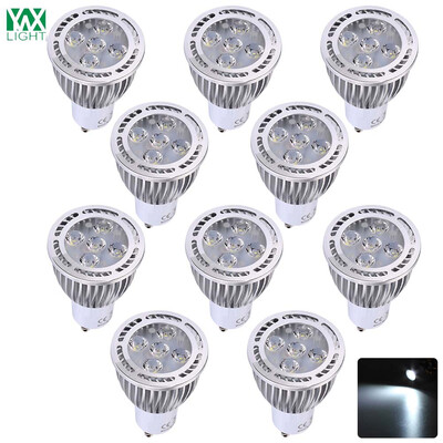 

YWXLight 10PCS Gu10 5X3030SMD LED Recessed Spotlight Bulb Indoors Lighting AC 85 - 265V