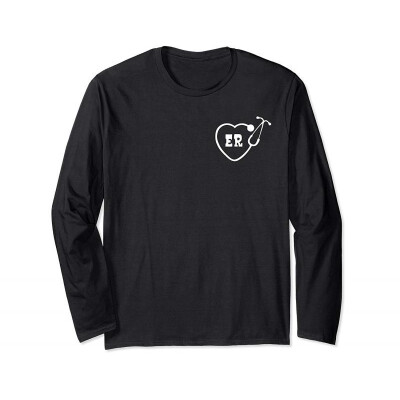 

ER Nurse Logo Long Sleeve T Shirt