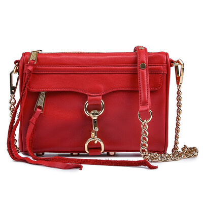 

Rmrebecca Leather bag top cowhide brand womens bag genuine leather zipper new bag