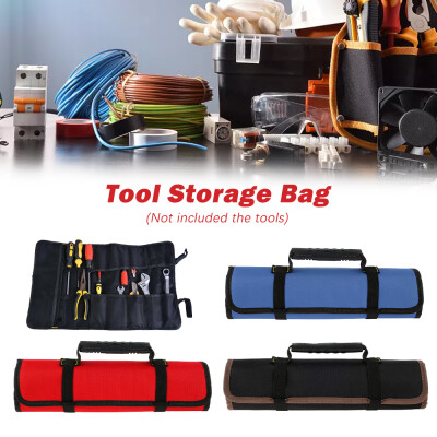 

Willstar 22 Pocket Spanner Wrench Tool Storage Bag Portable Roll Fold Up Canvas Pouch LA
