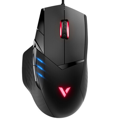 

Rapoo VT300S gaming mouse esports mouse FPS mouse PMW3389 engine apex hero eat chicken sharpwire wired mouse black