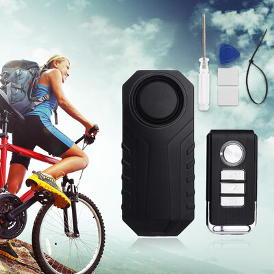

Wireless Anti-Theft Vibration Motorcycle Bike Security Alarm Remote Loud 113dB