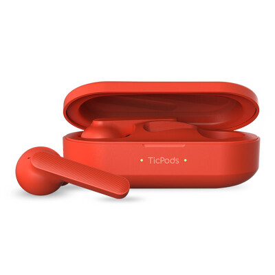 

Go out&ask TicPods Free Pro small question true wireless Bluetooth smart headset enhanced version of sports noise reduction binaural in-ear headphones rock red