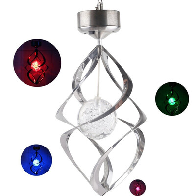 

Supli New Home Solar Lights Wind Chimes Lamp garden Decoration 7 Colour Diamond