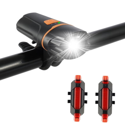 

Willstar Bright 1200 Lumen USB Rechargeable Bike Bicycle lights Headlight Front Back Set