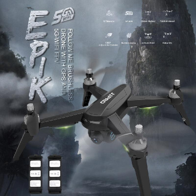 

JJRC JJPRO X5 EPIK GPS RC Drone with Camera 1080P 5G Wifi Suitcase Handbag Brushless Motor with 2 Battery