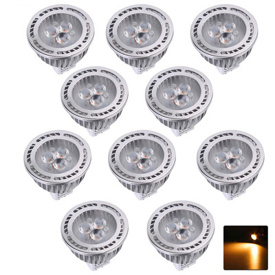 

10PCS YWXLight Mr16Gu53 Led Light Bulb Frosted Decorative Spotlight Lamp Ac Dc 12V