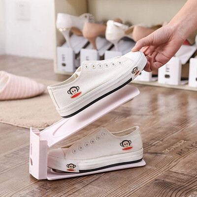 

SN0086 Plain Adjustable Double Shoe Rack