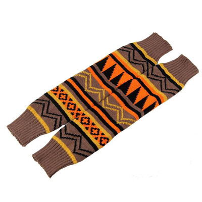 

Stylish Comfortable Calf Cover Warm Socks Set Winter Knitting Bohemia Calf Enveloped Short Sock