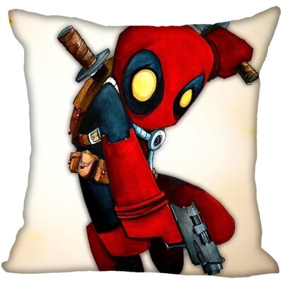 

Deadpool Hot Sale Pillow Case High Quality New Years Pillowcase Decorative Pillow Cover For Wedding Decorative Christmas