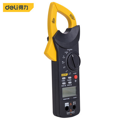 

Deli deli with temperature measurement clamp type digital display multimeter multimeter current meter clamp table 3-12 position 600V DL8450