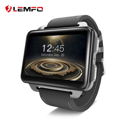 

LEMFO LEM4 Pro 3G Smart Watch Phone Android 51 OS 13GHz Quad Core CPU RAM 1G ROM 16G Nano SIM Card 2G GSM & 3G WCDMA BT 40 Wi