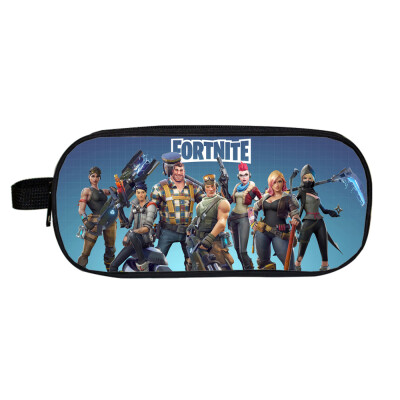 

Fortnite Night Animation Children Pencil Bag Pen Bags Students Stationery Bag