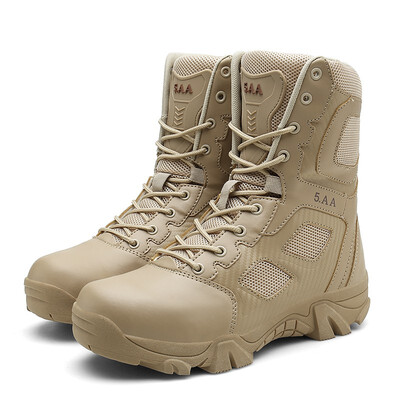 

Large sizes 39-47 tactical Desert style mens boots wear-resistant army boots waterproof mens boots