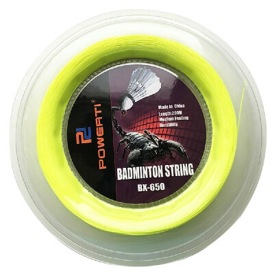 

600FT 072mm Badminton Racket String Badminton Training Racket String Resilient Replacement Badminton String