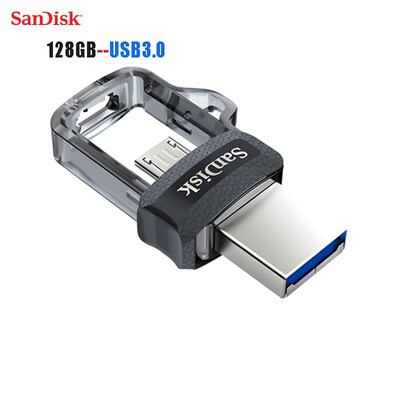

Sandisk Mini USB 30 Dual OTG USB Flash Drive 128GB PenDrives USB30 high speed up to 150Ms for Android phone