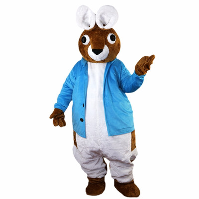 

LangtengPeter Rabbit Mascot Costume Cartoon Cosplay Party Halloween Christmas Festival Performance