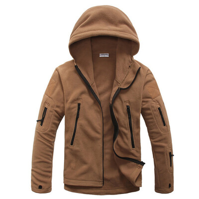 

Outdoor Sports Warm Soft Shell Jacket Liner Fleece Coat for Men