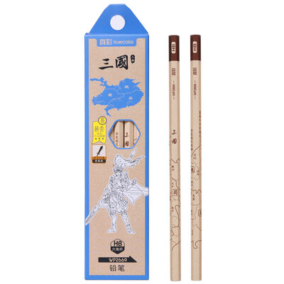 

TRUECOLOR HB hexagonal pencil sketch drawing student pencil calligraphy writing three countries series Zhao Yun models 12 box WP2669