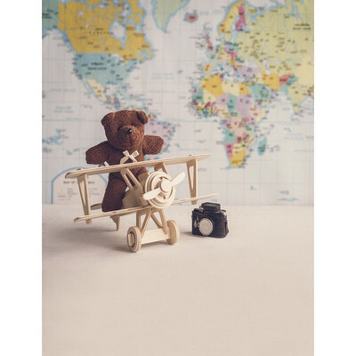 

Naughty Bear Photo Backdrop 57FT Vinyl Fabric Cloth Digital Printing Photo Background s-2385