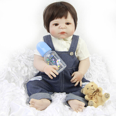 

Reborn Baby Doll Full Silicone Vinyl 11 Inch Princess Girl Doll That Look Real With Handmade Clothes Set Kids Birthday Gift
