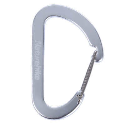 

Naturehike 2pcs Outdoor Camping Climbing Carabiner D-shape Keychain Buckle Mini Hook